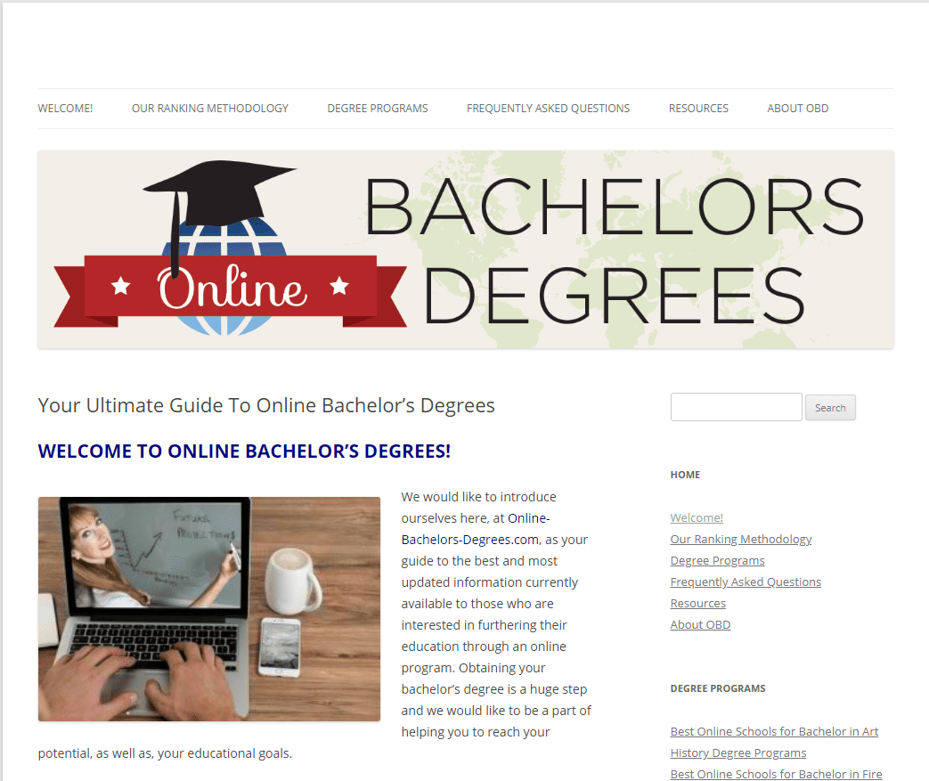 Online bachelor of education degree