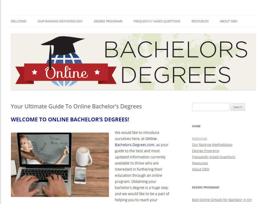 Online bachelor degrees