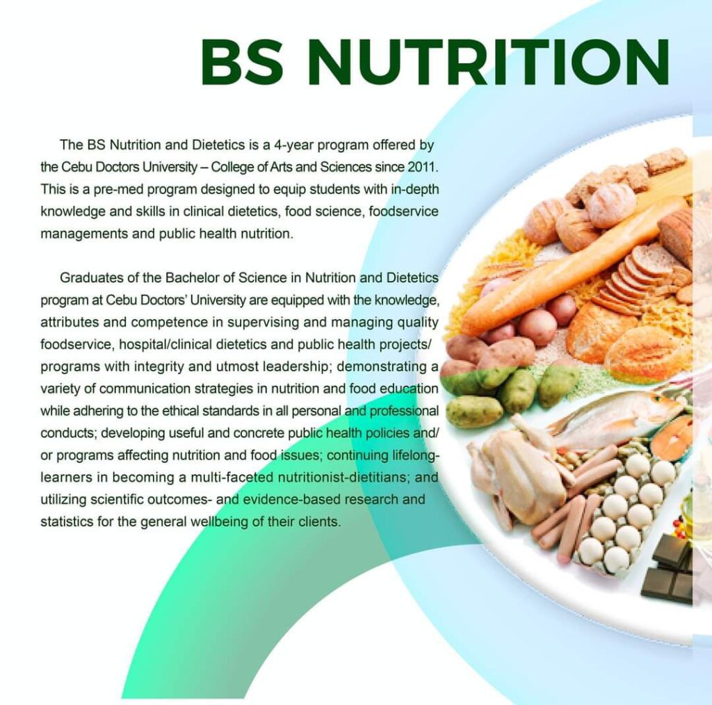 Nutrition science bachelor professional experience