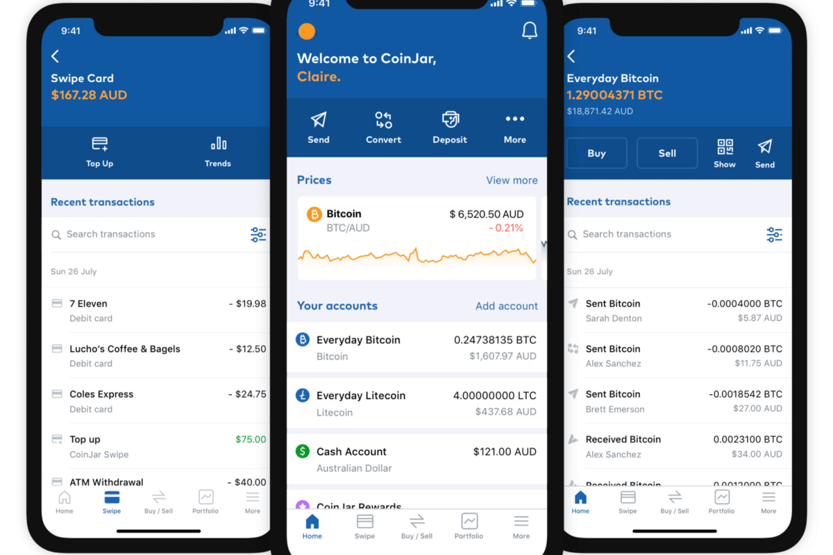 Buy app with crypto