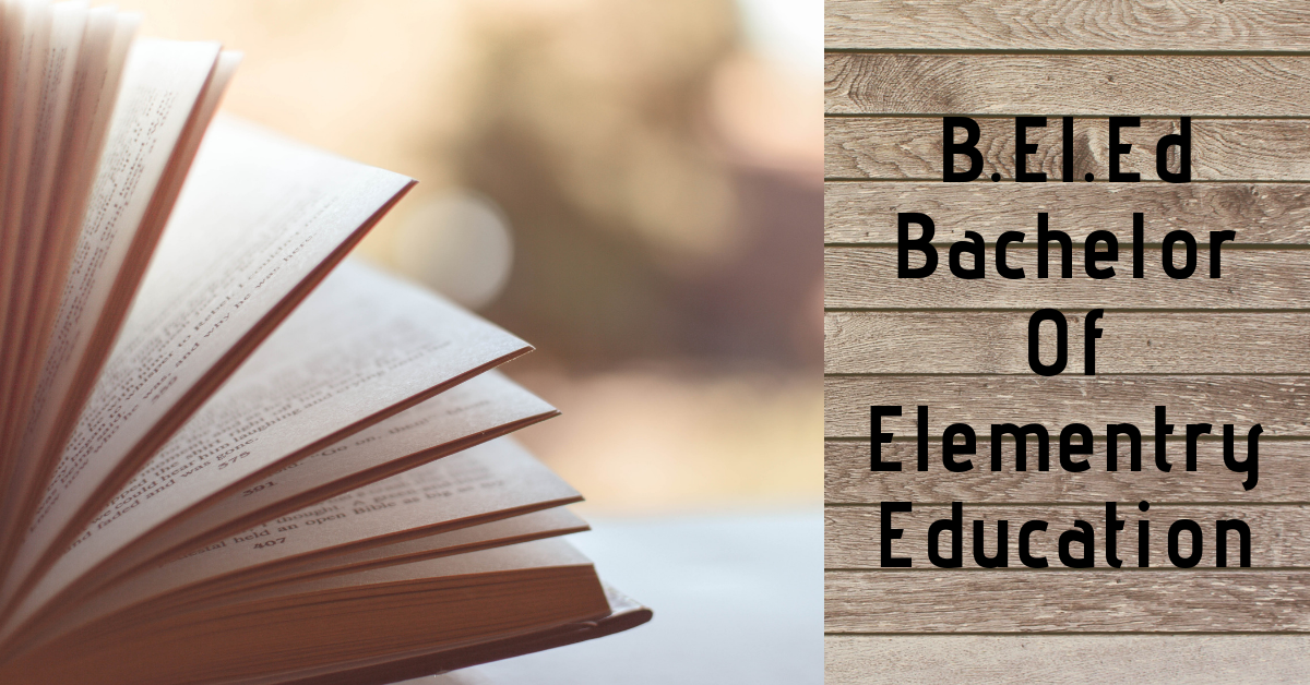 Bachelor degree for elementary education