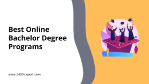 Online bachelor's degree programs