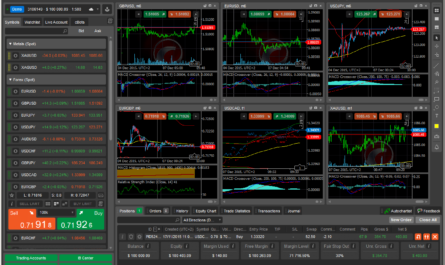 Platform for trading forex