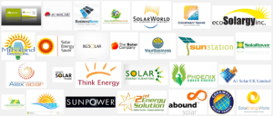 Solar companies power logos logo panel extended practice regarded features other