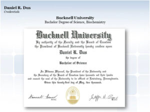 Bachelor in science degree