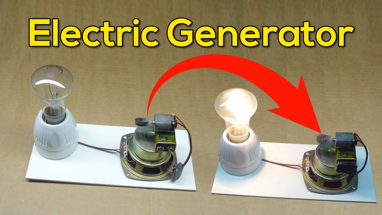 Electricity make energy generator