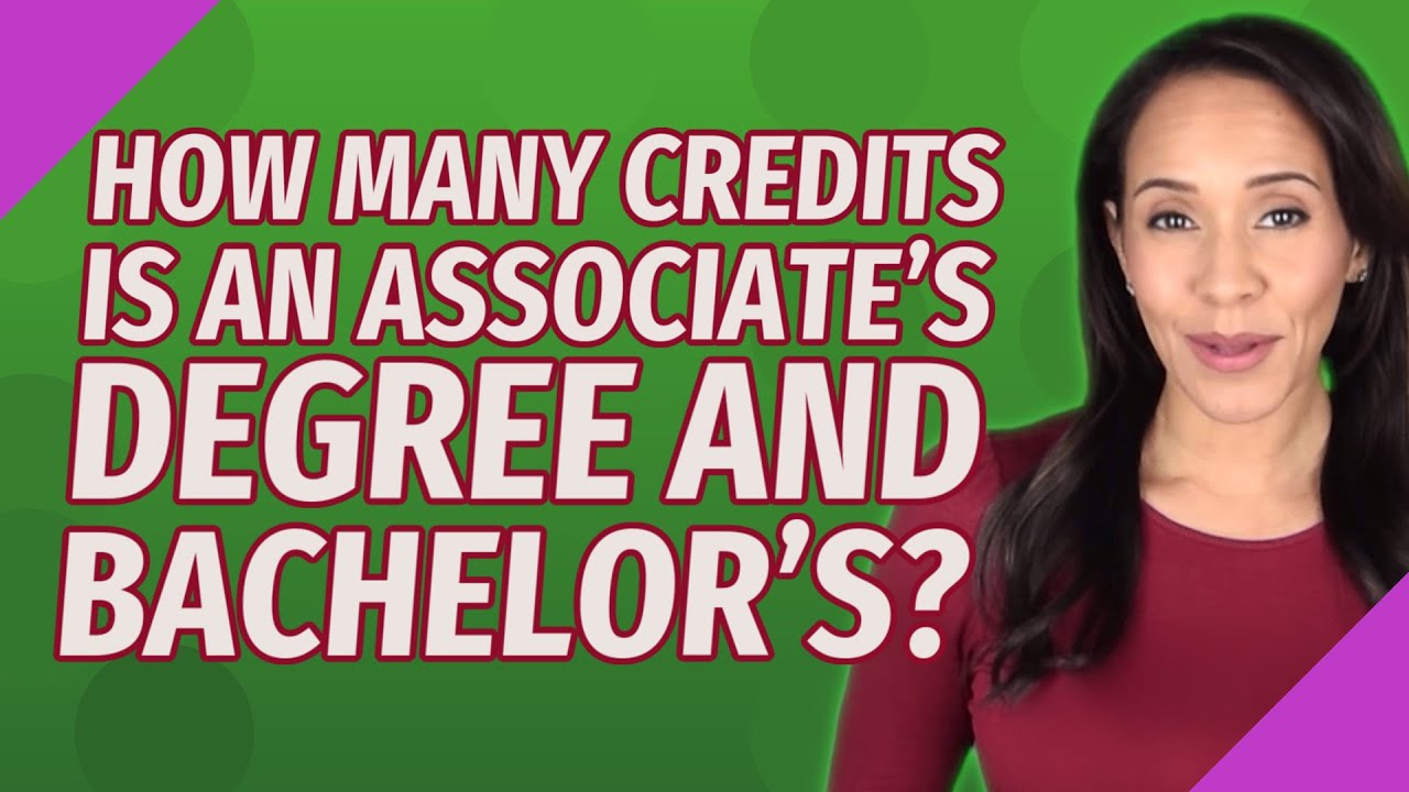 How many credits to receive a bachelor's degree