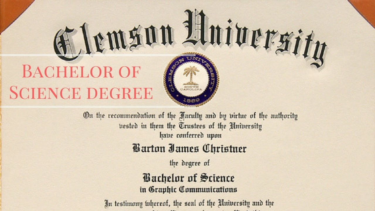 Bachelor's degree in applied science