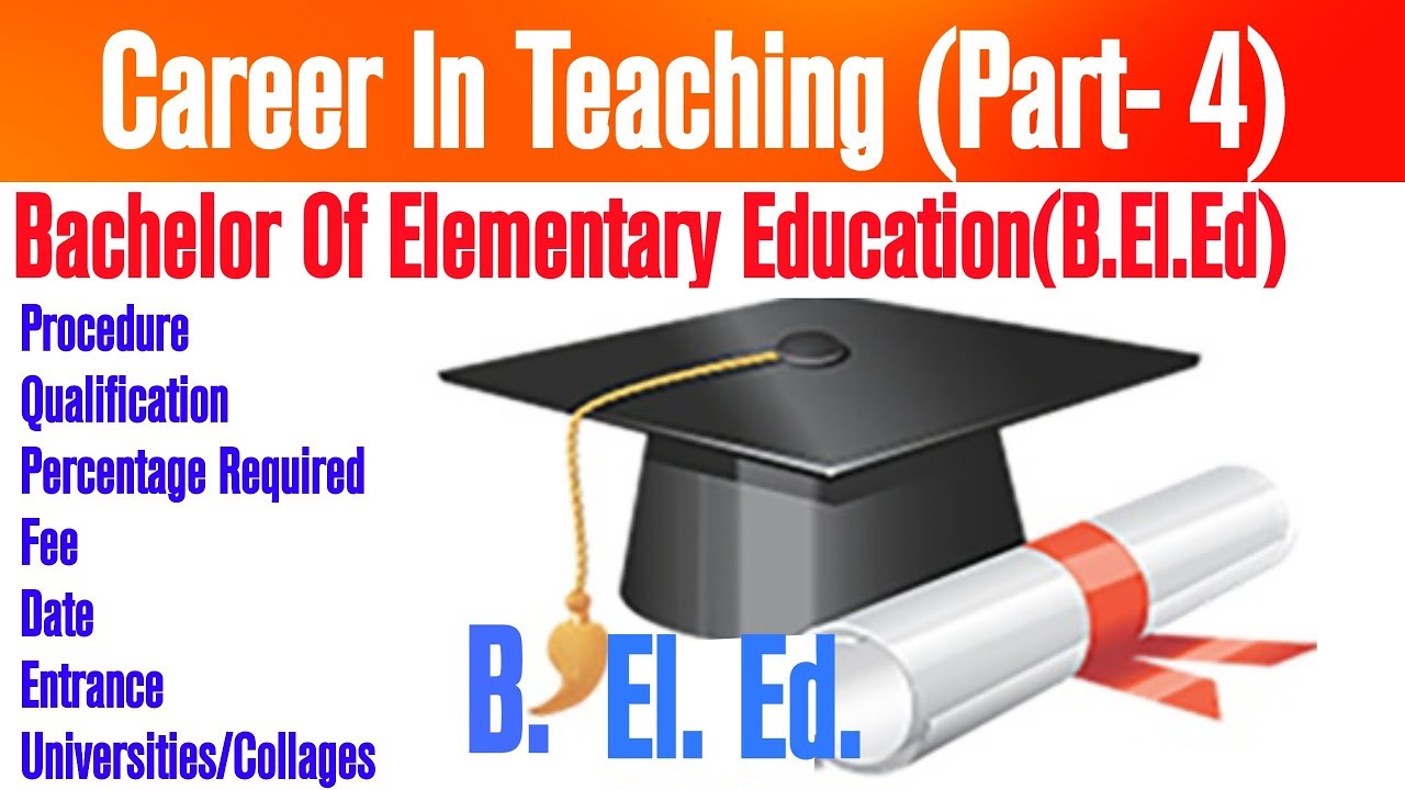 Education bachelor arts grades elementary