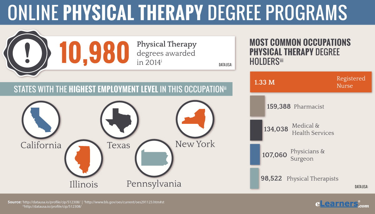 Physical therapist with bachelor's degree