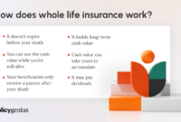 Whole life insurance