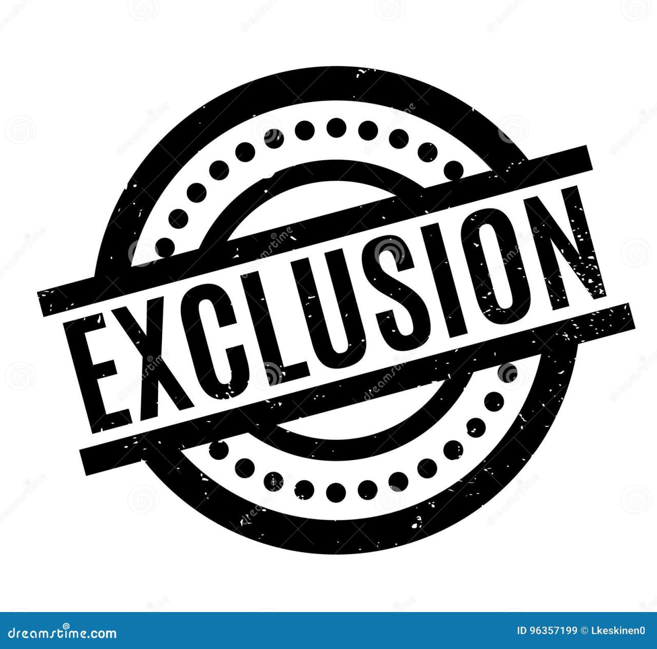 Inclusions exclusions addendum utilities sell exclusive right