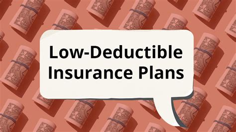 low deductible health insurance