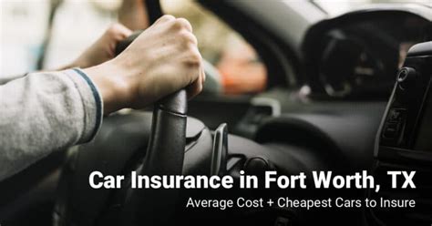 auto insurance fort worth texas