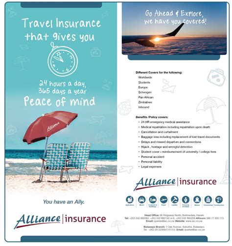 alliance insurance travel