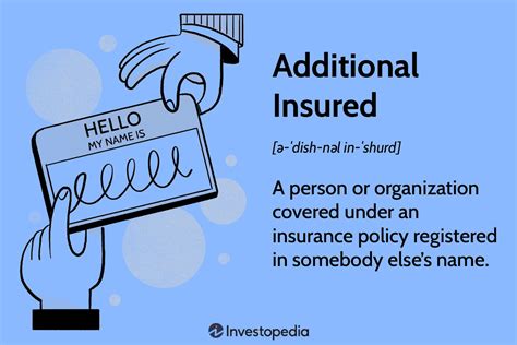 additionally insured