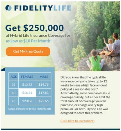 500k life insurance